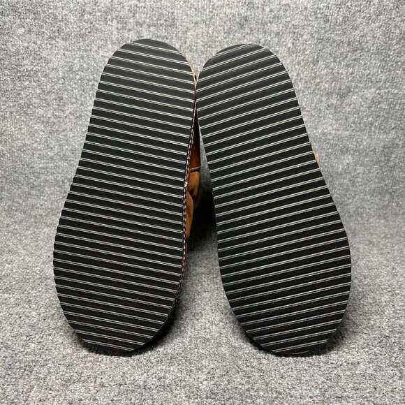 Chloe Maxie Shearling Fur Lined Brown Tan Snow Boots Fold Down Size 36 / US 6 - Picture 8 of 11